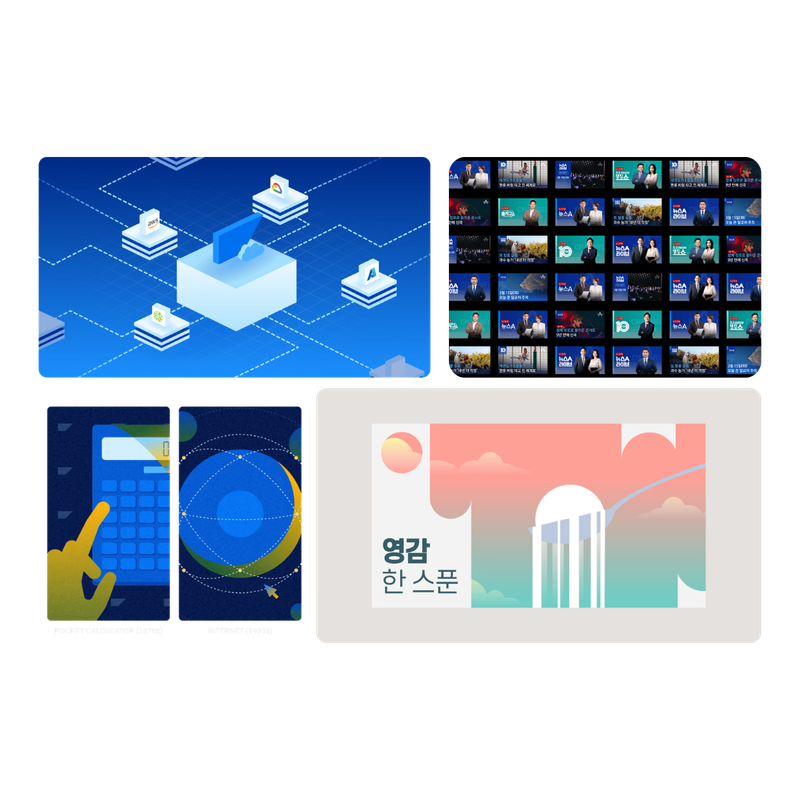 Visual Design Journey Examples